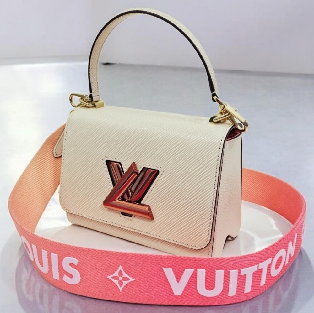 ✨️Like New - Authentic Louis Vuitton Twist PM Epi White/Pink Limited Edition - Picture 12 of 17